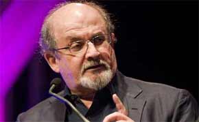 author Salman Rushdie