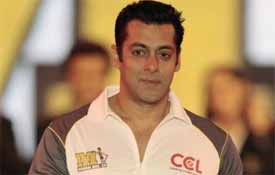 Salman khan in Celebrity Cricket League