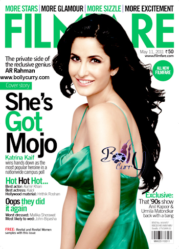 Ladies and Gentlemen it's Katrina Kaif gowning it up on the May edition of