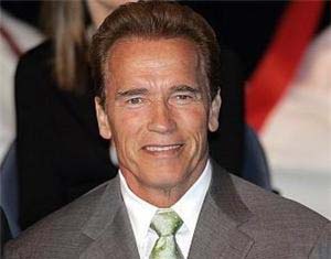 Hollywood action star and former governor of California arnold schwarzenegger