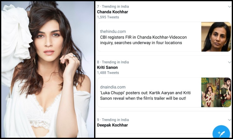 fans shower love on kriti after watching luka chupi trailer
