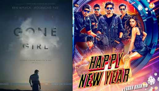 gone girl and happy new year movie