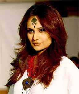 Pakistani supermodel Mehreen Syed