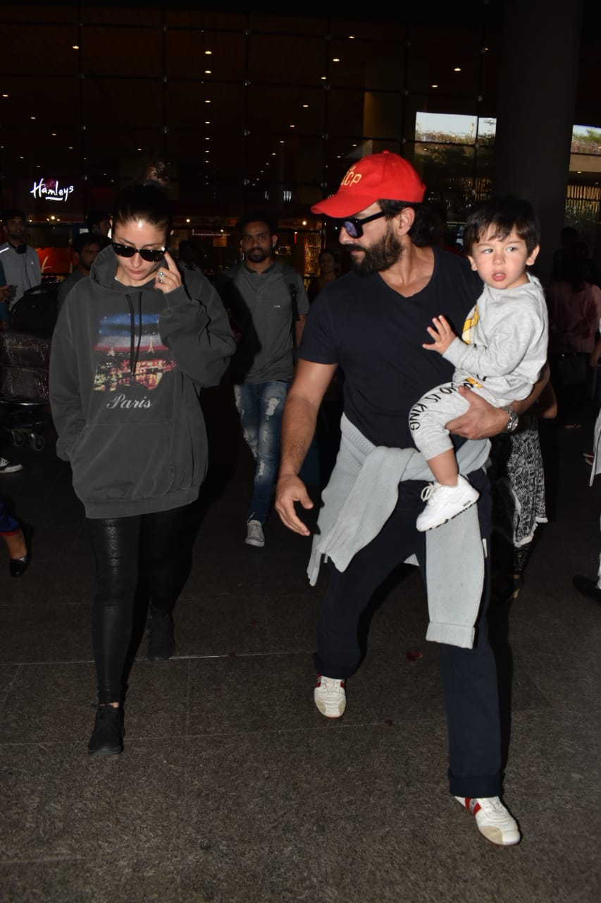 taimur spotted airport