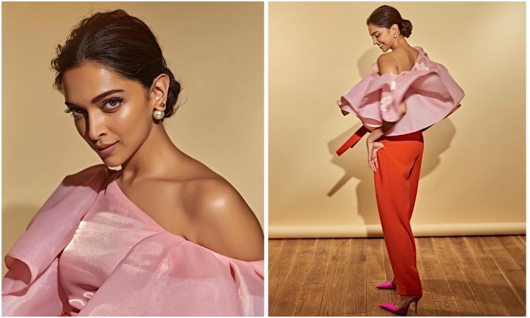 deepika padukone snapped during the book launch