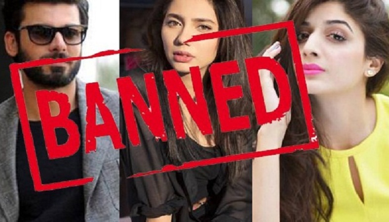 pakistani artists banned by india