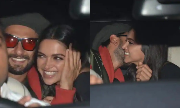 ranveer and deepika get all lovey-dovey and their pda is unmissable!