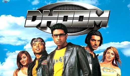 dhoom movie poster