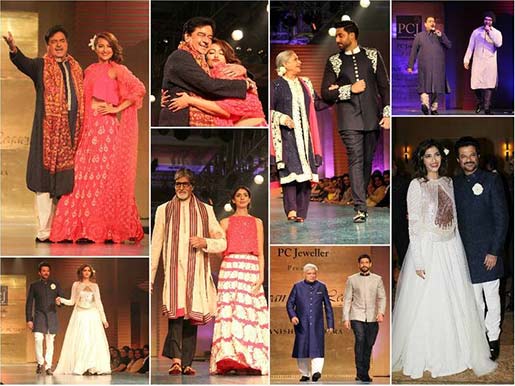 Bachchans, Sinhas, Kapoors catwalk for a cause
