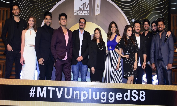 bollywood singers attended mtv unplugged season 8 launch