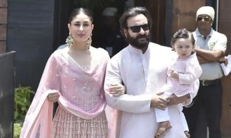 is it difficult for taimur when kareena is away for work saif answers