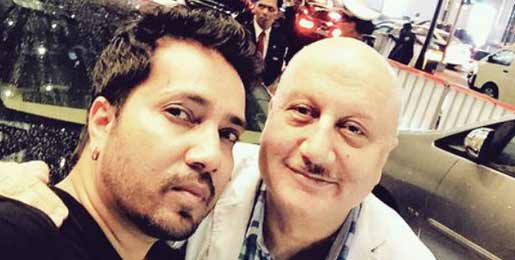 anupam kher and mika singh