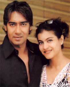 Ajay Devgan and kajol