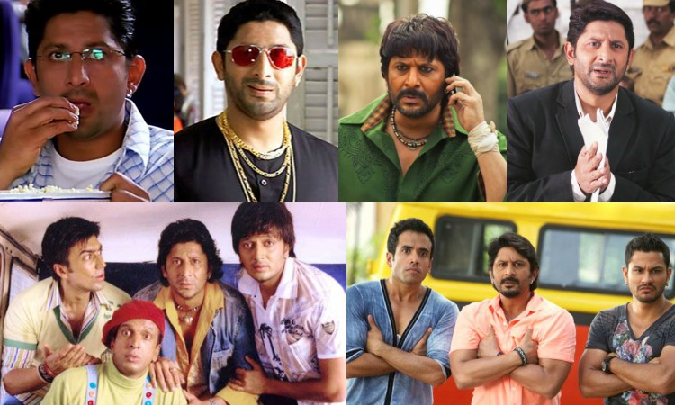 different roles played by arshad warsi