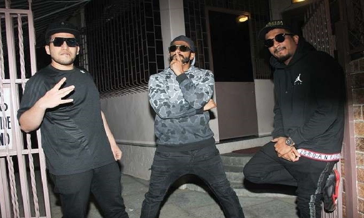 ranveer with divine and neazy