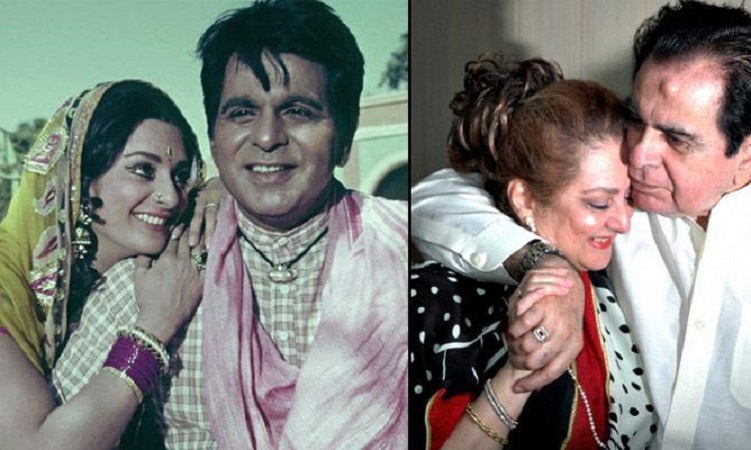Image result for Saira marks 52nd anniversary with throwback photo with Dilip