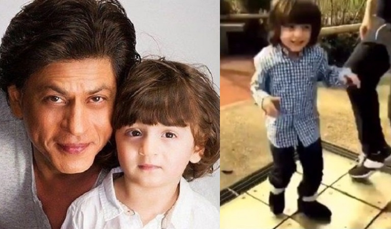 These Latest Photos of Shah Rukh Khan and Son Abram will Make You Go aww -  Masala