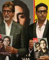 Bachchans unveil Hi! Blitz Cover!