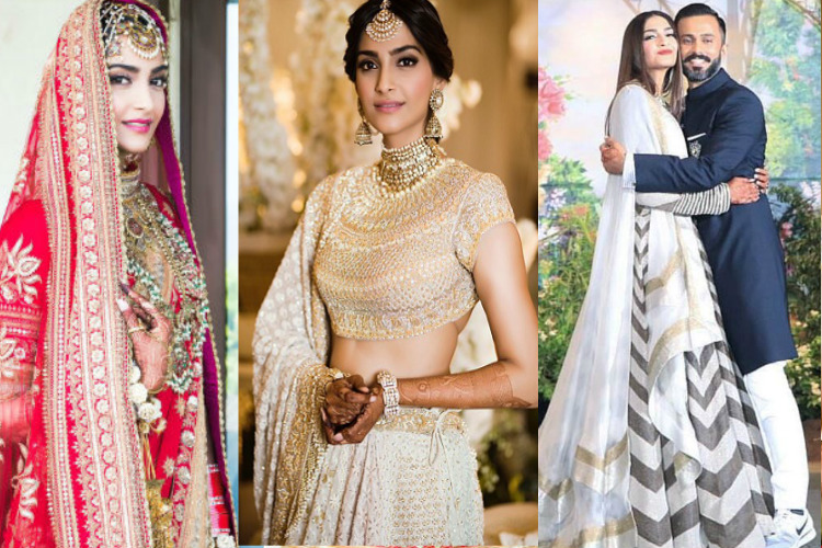 Who wore what at Sonam Kapoor's wedding reception, see pictures Pics | Who  wore what at Sonam Kapoor's wedding reception, see pictures Photos | Who  wore what at Sonam Kapoor's wedding reception,