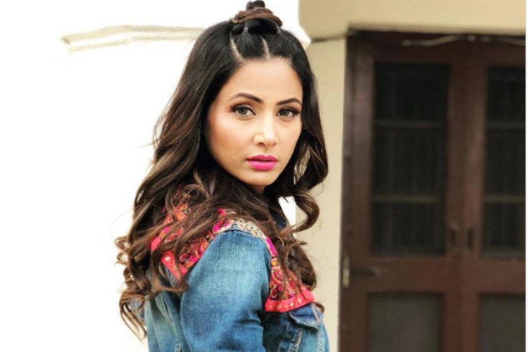 Stylebuzz: Hina Khan's Look From Her Upcoming Music Video Is All Denim At  Its Best